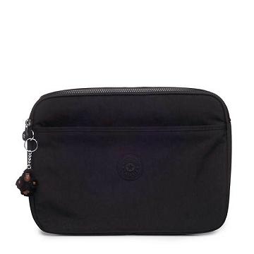 Kipling 13" Laptop Sleeve Bags Black Tonal | CA 1893EB